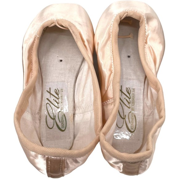 Grishko Elite European Pink Hard Shank Ballet Pointe Shoes Size 3.0 4X SS - Picture 10 of 10